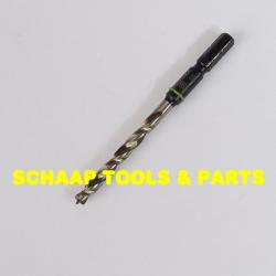 Centrotec houtspiraalboor  5 mm met centreerpunt en 2 snijkanten FastFix aansluiting | 492514